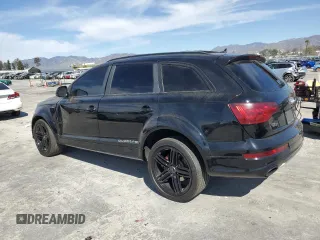 2015 Audi Q7 S line Prestige z VIN WA1DGAFE3FD029266, wystawiony jako Copart lot #46362965 z przebiegiem 119 739 mil mil oraz Szkoda całkowita • Salvage title. Historia ofert i sprzedaży dostępna na DreamBid. Obrazek 2.