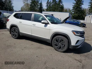 2022 Volkswagen Atlas 3.6L V6 SE w/Technology with VIN 1V2KR2CA7NC557944, listed as a Copart auction lot 53145015 with 77,422 mi miles and Salvage Title. Bid and sale history available at carsss.com. Image 4.