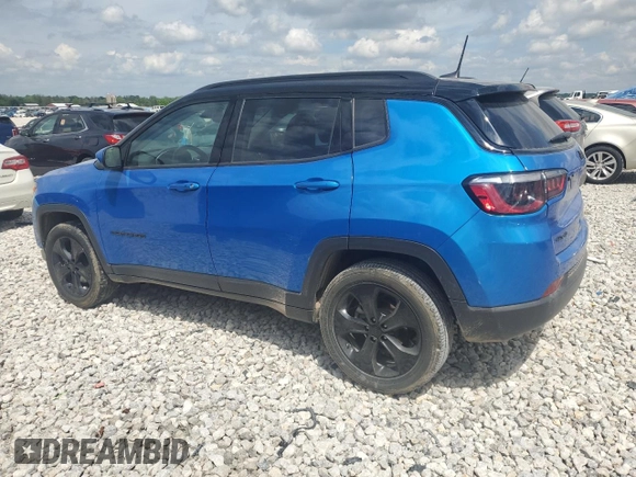 2021 Jeep Compass Altitude z VIN 3C4NJDBB9MT567907, wystawiony jako Copart lot #56241815 z przebiegiem 93 319 mil mil oraz Nie do naprawy • Non repairable. Historia ofert i sprzedaży dostępna na DreamBid. Obrazek 2.