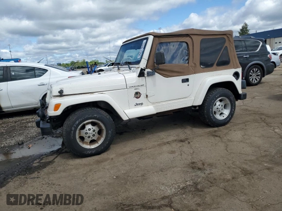 1999 Jeep Wrangler Sahara с VIN 1J4FY49S3XP482537, выставлен на аукционе Copart как лот 56517845 с пробегом 219 684 миль миль и Чистый • Clean title. История ставок и продаж доступна на DreamBid. Изображение 1.