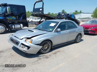 2004 Subaru Impreza Sedan (Natl) WRX with VIN JF1GD29644G525152, listed as a IAAI auction lot 39492232 with 147,345 mi miles. Bid and sale history available at carsss.com. Image 2.
