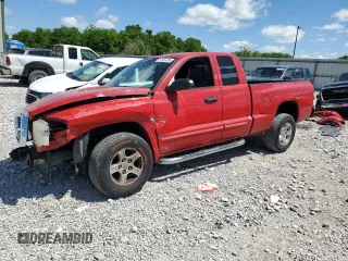 2005 Dodge Dakota SLT with VIN 1D7HE42N75S149298, listed as a Copart auction lot 57951265 with 171,884 mi miles and Salvage title. Bid and sale history available at DreamBid. Image 1.
