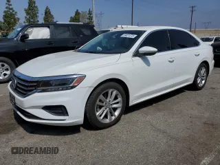 2020 Volkswagen Passat SE with VIN 1VWSA7A34LC016080, listed as a Copart auction lot 59021375 with 62,769 mi miles and Salvage title. Bid and sale history available at DreamBid. Image 1.