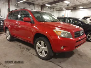 2006 Toyota RAV4 Sport with VIN JTMBK32V266003842, listed as a IAAI auction lot 41614629 with 168,196 mi miles. Bid and sale history available at carsss.com. Image 1.