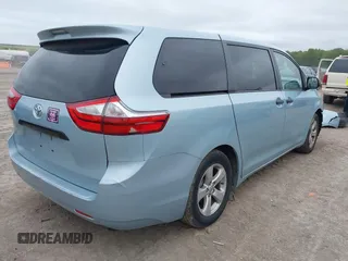 2016 Toyota Sienna L with VIN 5TDZK3DC5GS710011, listed as a IAAI auction lot 42358731 with 119,104 mi miles and . Bid and sale history available at DreamBid. Image 4.