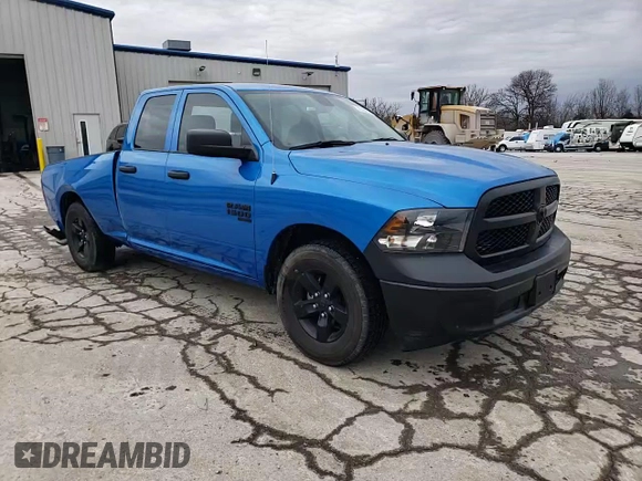 2023 Ram 1500 Tradesman with VIN 1C6RR6FG6PS554606, listed as a Copart auction lot 45369995 with 41,630 mi miles and Salvage title. Bid and sale history available at DreamBid. Image 13.