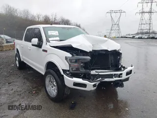 2019 Ford F-150 XL with VIN 1FTEW1E58KFC00154, listed as a IAAI auction lot 41051975 with 57,746 mi miles and . Bid and sale history available at DreamBid. Image 11.