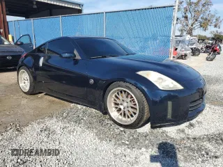 2007 Nissan 350Z with VIN JN1BZ34D27M501359, listed as a Copart auction lot 83953774 with 184,017 mi miles and Non Repairable. Bid and sale history available at DreamBid. Image 4.