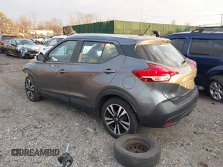 2019 Nissan Kicks SV with VIN 3N1CP5CU9KL532716, listed as a IAAI auction lot 41296143 with 76,900 mi miles and . Bid and sale history available at carsss.com. Image 3.