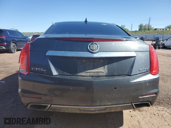 2014 Cadillac CTS AWD with VIN 1G6AW5SX2E0141060, listed as a Copart auction lot 57281445 with 137,904 mi miles and Salvage title. Bid and sale history available at DreamBid. Image 6.