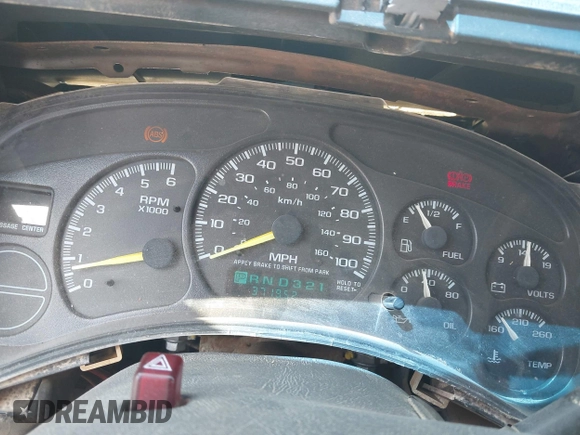 2000 Chevrolet Silverado 1500 LS with VIN 2GCEK19T2Y1379926, listed as a IAAI auction lot 42193073 with 371,952 mi miles. Bid and sale history available at carsss.com. Image 7.