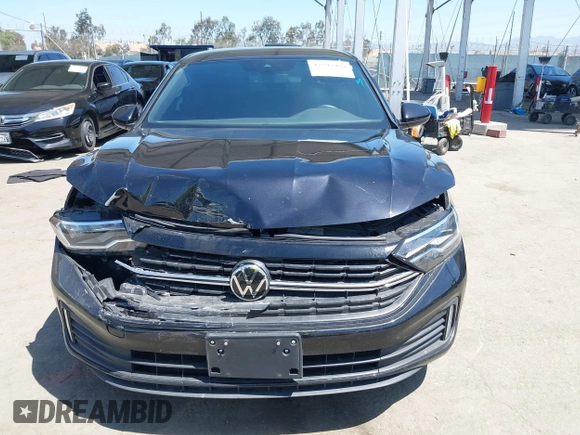 2023 Volkswagen Jetta Sport with VIN 3VWBM7BU1PM041957, listed as a IAAI auction lot 42293989 with 31,737 mi miles and . Bid and sale history available at DreamBid. Image 12.