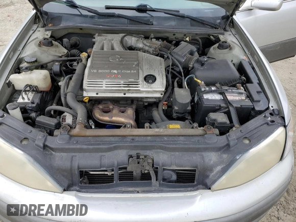 2001 Lexus ES 300 with VIN JT8BF28G410325142, listed as a Copart auction lot 58033085 with 202,542 mi miles and Salvage title. Bid and sale history available at DreamBid. Image 11.