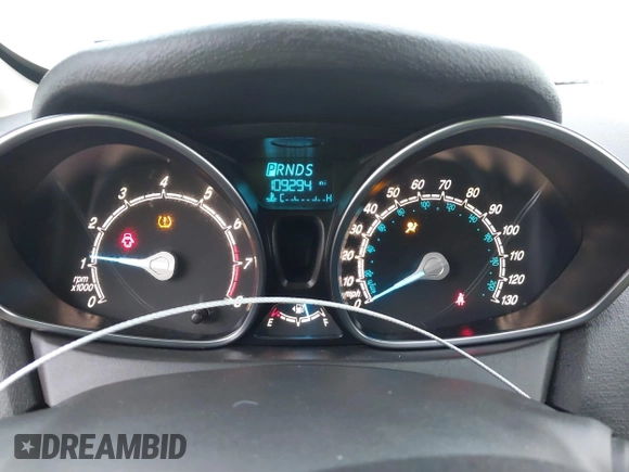 2016 Ford Fiesta SE with VIN 3FADP4EJ6GM111767, listed as a IAAI auction lot 41843978 with 109,294 mi miles. Bid and sale history available at carsss.com. Image 15.