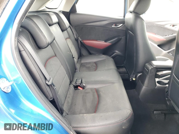 2016 Mazda CX-3 Grand Touring with VIN JM1DKBD72G0106104, listed as a Copart auction lot 52581085 with 76,603 mi miles and Salvage Title. Bid and sale history available at carsss.com. Image 11.