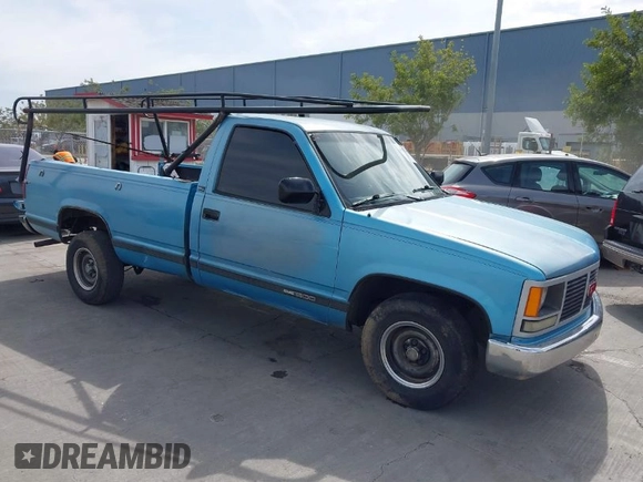 1993 GMC Sierra 1500 with VIN 1GTDC14H3PE518180, listed as a IAAI auction lot 41837262 with 380,405 mi miles and . Bid and sale history available at DreamBid. Image 1.