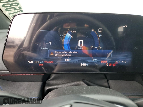 2024 Chevrolet Blazer EV eAWD RS z VIN 3GNKDCRJ1RS219282, wystawiony jako Copart lot #47586325 z przebiegiem 346 mil mil oraz Nie do naprawy. Historia ofert i sprzedaży dostępna na DreamBid. Obrazek 9.