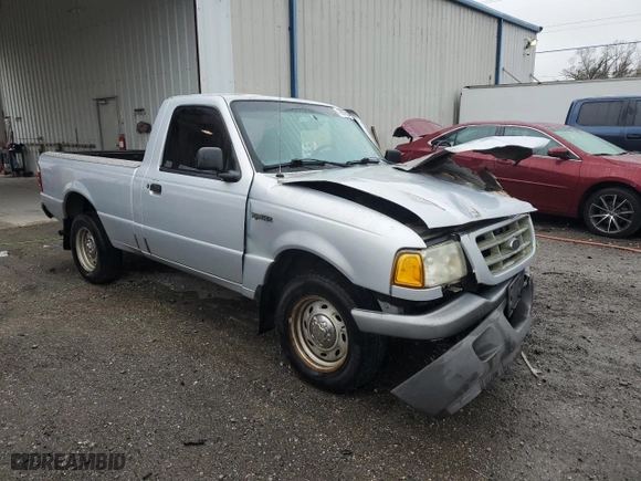 2002 Ford Ranger XL with VIN 1FTYR10D52PB08464, listed as a Copart auction lot 42003765 with 194,489 mi miles and Salvage Title. Bid and sale history available at carsss.com. Image 4.