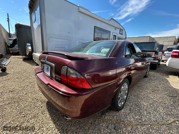 2003 Lincoln LS Sport with VIN 1LNHM87A73Y654774, listed as a Copart auction lot 46373615 with 60,256 mi miles and Clean Title. Bid and sale history available at carsss.com. Image 4.