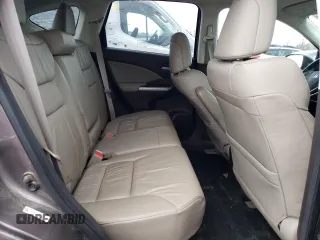 2014 Honda CR-V EX-L with VIN 5J6RM4H71EL070935, listed as a Copart auction lot 47601575 with 76,785 mi miles and Salvage Title. Bid and sale history available at carsss.com. Image 10.