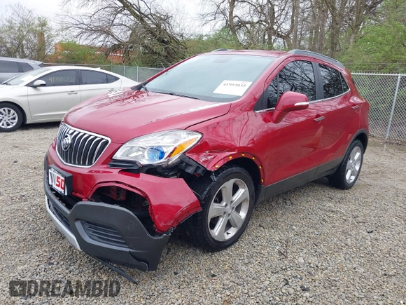 2015 Buick Encore with VIN KL4CJASB0FB260551, listed as a IAAI auction lot 41953035 with 94,656 mi miles. Bid and sale history available at carsss.com. Image 20.