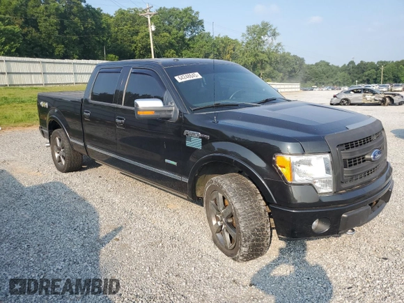 2013 Ford F-150 XL with VIN 1FTFW1ET5DFC26247, listed as a Copart auction lot 64248645 with 183,903 mi miles and Salvage title. Bid and sale history available at DreamBid. Image 4.
