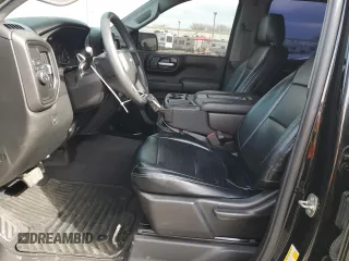 2020 Chevrolet Silverado 1500 Custom with VIN 1GCPWBEH9LZ175287, listed as a Copart auction lot 46489055 with 59,388 mi miles and Salvage Title. Bid and sale history available at carsss.com. Image 7.