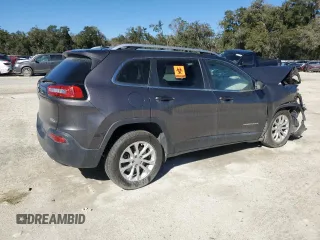2018 Jeep Cherokee Latitude Plus with VIN 1C4PJLLX2JD563485, listed as a Copart auction lot 45636165 with 69,238 mi miles and Salvage Title. Bid and sale history available at DreamBid. Image 3.