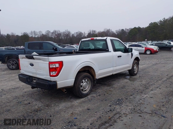2022 Ford F-150 XL with VIN 1FTMF1CB0NKD83212, listed as a IAAI auction lot 41540720 with 80,028 mi miles. Bid and sale history available at carsss.com. Image 4.