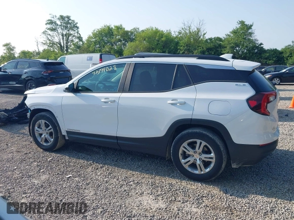 2022 GMC Terrain SLE with VIN 3GKALMEV7NL189204, listed as a IAAI auction lot 42399028 with 48,342 mi miles and . Bid and sale history available at DreamBid. Image 15.