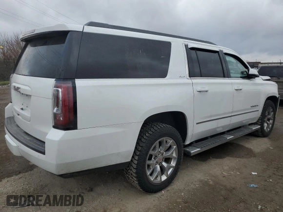 2017 GMC Yukon XL SLE with VIN 1GKS2FKC2HR215016, listed as a Copart auction lot 49651765 with 144,603 mi miles and Salvage Title. Bid and sale history available at carsss.com. Image 3.