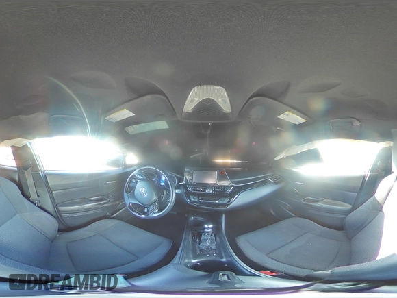 2018 Toyota C-HR XLE with VIN NMTKHMBX7JR022593, listed as a Copart auction lot 70659634 with 106,692 mi miles and Salvage Title. Bid and sale history available at carsss.com. Image 12.