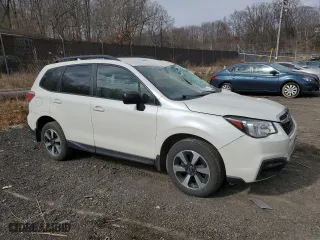 2018 Subaru Forester with VIN JF2SJABC7JH577521, listed as a Copart auction lot 46034405 with 81,021 mi miles and Salvage Title. Bid and sale history available at carsss.com. Image 4.