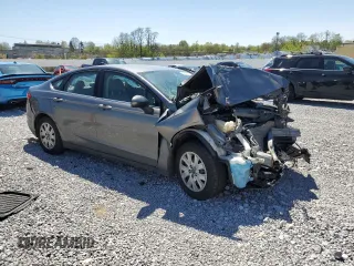 2014 Ford Fusion S with VIN 1FA6P0G78E5385560, listed as a Copart auction lot 54905665 with 0 mi miles and Salvage Title. Bid and sale history available at carsss.com. Image 4.