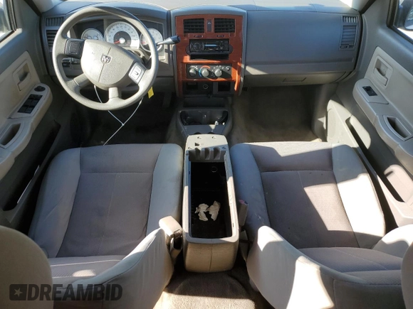 2005 Dodge Dakota SLT with VIN 1D7HE48K35S189245, listed as a Copart auction lot 86181604 with 209,727 mi miles and Clean Title. Bid and sale history available at DreamBid. Image 8.