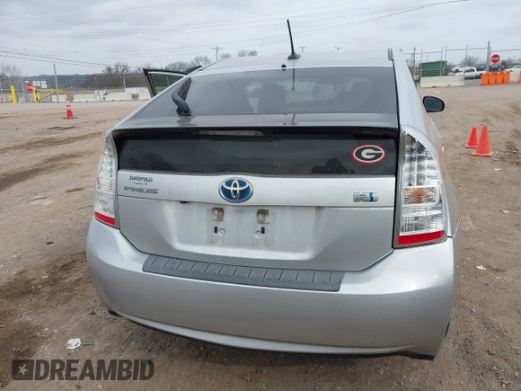 2011 Toyota Prius I with VIN JTDKN3DU4B0322894, listed as a IAAI auction lot 41806593 with 184,261 mi miles. Bid and sale history available at carsss.com. Image 17.