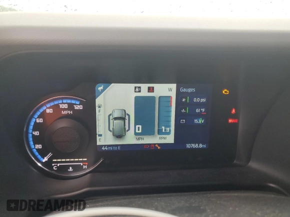 2022 Ford Bronco with VIN 1FMEE5DH5NLA84662, listed as a Copart auction lot 59847245 with 10,768 mi miles and Salvage title. Bid and sale history available at DreamBid. Image 9.