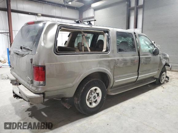 2005 Ford Excursion Limited with VIN 1FMNU43SX5ED45816, listed as a Copart auction lot 87856515 with 171,319 mi miles and Clean Title. Bid and sale history available at DreamBid. Image 3.