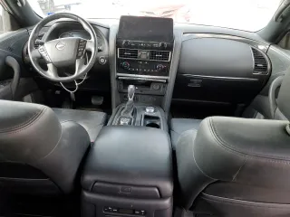 2021 Nissan Armada SL with VIN JN8AY2BB5M9790943, listed as a Copart auction lot 68871694 with 64,539 mi miles and Salvage Title. Bid and sale history available at carsss.com. Image 8.