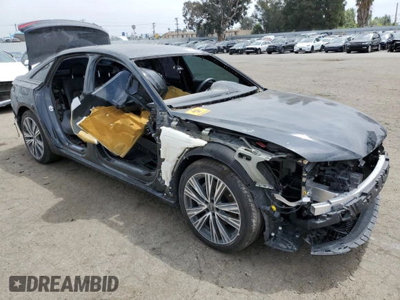 2024 Audi A6 Premium with VIN WAUD3BF2XRN009413, listed as a Copart auction lot 53256695 with Not provided miles and Clean title. Bid and sale history available at DreamBid. Image 4.