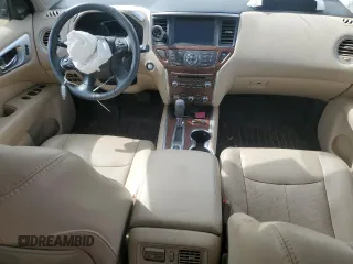 2020 Nissan Pathfinder Platinum with VIN 5N1DR2DM3LC629167, listed as a Copart auction lot 71132664 with 46,213 mi miles and Salvage Title. Bid and sale history available at carsss.com. Image 8.