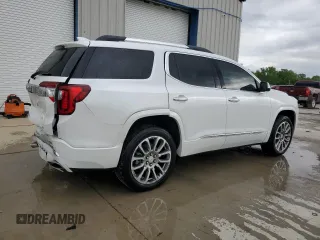 2023 GMC Acadia Denali with VIN 1GKKNXLS5PZ139776, listed as a Copart auction lot 55449835 with 18,418 mi miles and Salvage title. Bid and sale history available at DreamBid. Image 3.