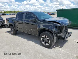 2022 Chevrolet Colorado 2WD Z71 with VIN 1GCGSDEN3N1203499, listed as a Copart auction lot 61243365 with 22,903 mi miles and Salvage title. Bid and sale history available at DreamBid. Image 4.