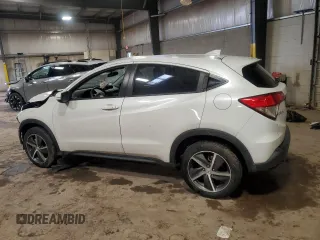 2021 Honda HR-V EX with VIN 3CZRU6H51MM719978, listed as a Copart auction lot 51500865 with 0 mi miles and Salvage Title. Bid and sale history available at carsss.com. Image 2.