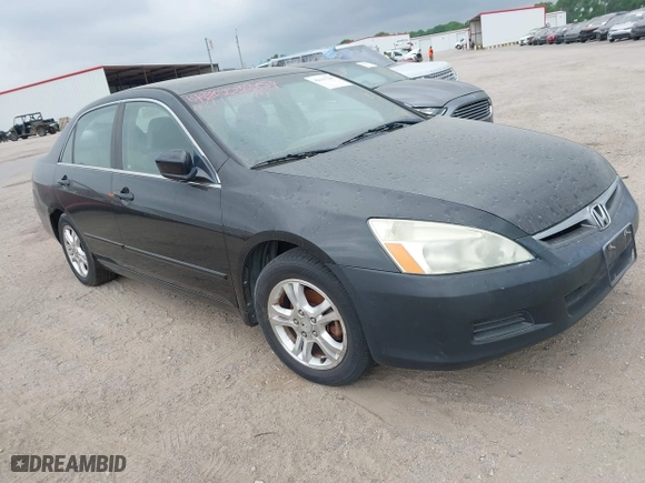 2006 Honda Accord Sdn LX SE with VIN 1HGCM56306A098211, listed as a IAAI auction lot 42115249 with 104,587 mi miles. Bid and sale history available at carsss.com. Image 1.