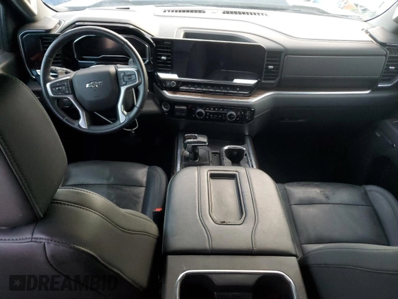 2022 Chevrolet Silverado 1500 LT Trail Boss with VIN 3GCUDFEL2NG602249, listed as a Copart auction lot 74486894 with 11,458 mi miles and Non Repairable. Bid and sale history available at DreamBid. Image 8.
