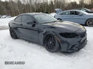 2019 BMW M2 Competition with VIN WBS2U7C58K7D03806, listed as a Copart auction lot 41759485 with 71,393 mi miles and Salvage Title. Bid and sale history available at carsss.com. Image 4.