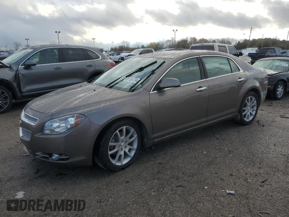 2012 Chevrolet Malibu LTZ with VIN 1G1ZG5E7XCF291252, listed as a Copart auction lot 81151734 with 55,401 mi miles and Clean Title. Bid and sale history available at DreamBid. Image 1.