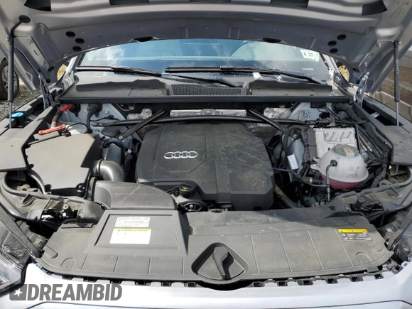 2022 Audi Q5 S line Premium Plus with VIN WA1EAAFY6N2134605, listed as a Copart auction lot 59351045 with 30,479 mi miles and Salvage title. Bid and sale history available at DreamBid. Image 12.