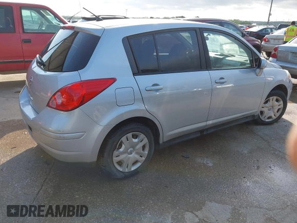 2010 Nissan Versa 1.8 SL with VIN 3N1BC1CP9AL415758, listed as a IAAI auction lot 42021539 with 13,826 mi miles. Bid and sale history available at carsss.com. Image 4.